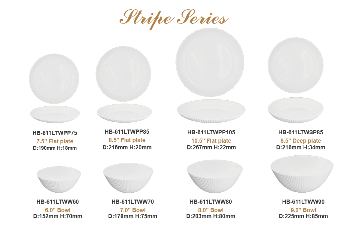 Elegant white opal glass- STRIPE series (1)
