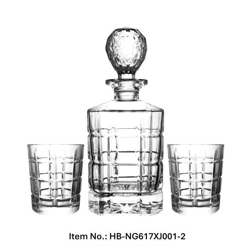 No.1, one decanter+two cups