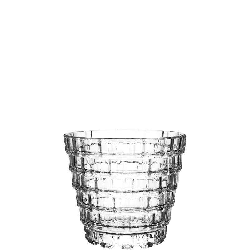 Great Wall Pattern Glass Cups, Creative Stackable Design Space-Saving, Multi-use for Water, Juice & Whisky (1)