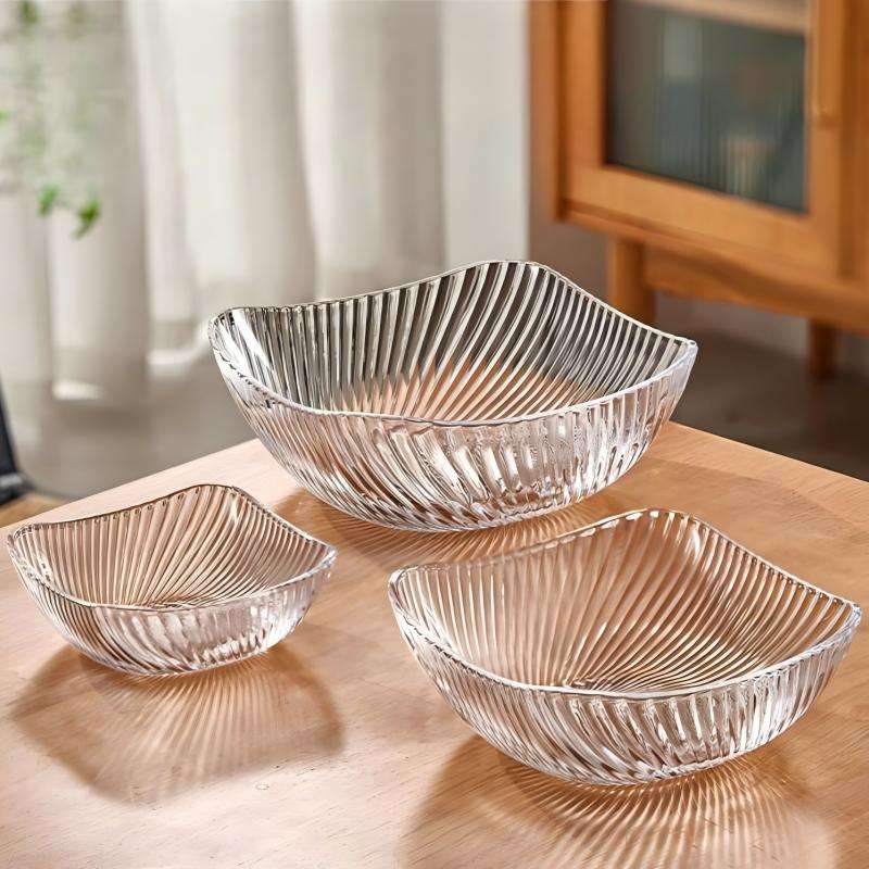 Twill Texture Versatile Bowl – For Salad, Fruit & Nut, Home & Bar Application (5)