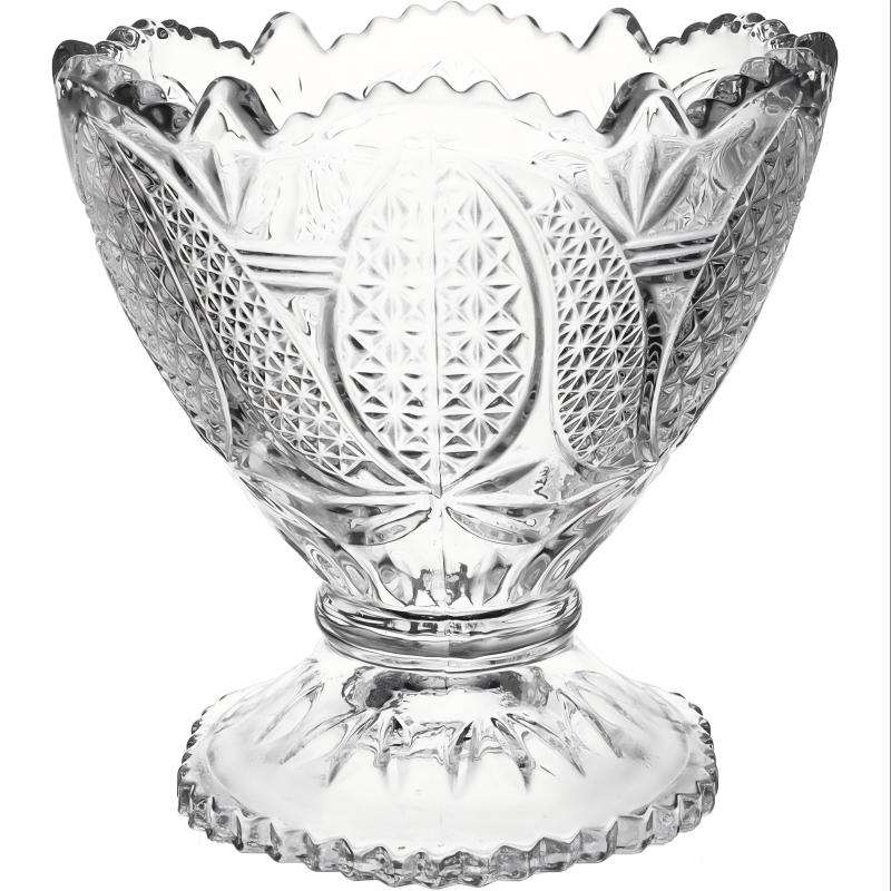 Two Elegant Machine-Made Ice Cream Cups in Sunflower and Pineapple Embossed Patterns (1)