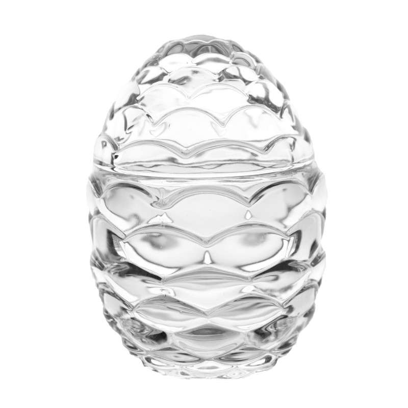 Exquisite Easter Egg Candy Jars with Decorative Emboss Patterns - Image 5
