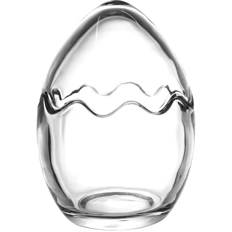 Easter Egg candy jars Crafted From Super White Soda-Lime Glass