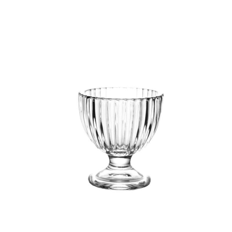 Elegant Easter Egg Glass Cups with Embossments & Bird-Shaped Design, Crafted from Super White Soda-Lime Glass
