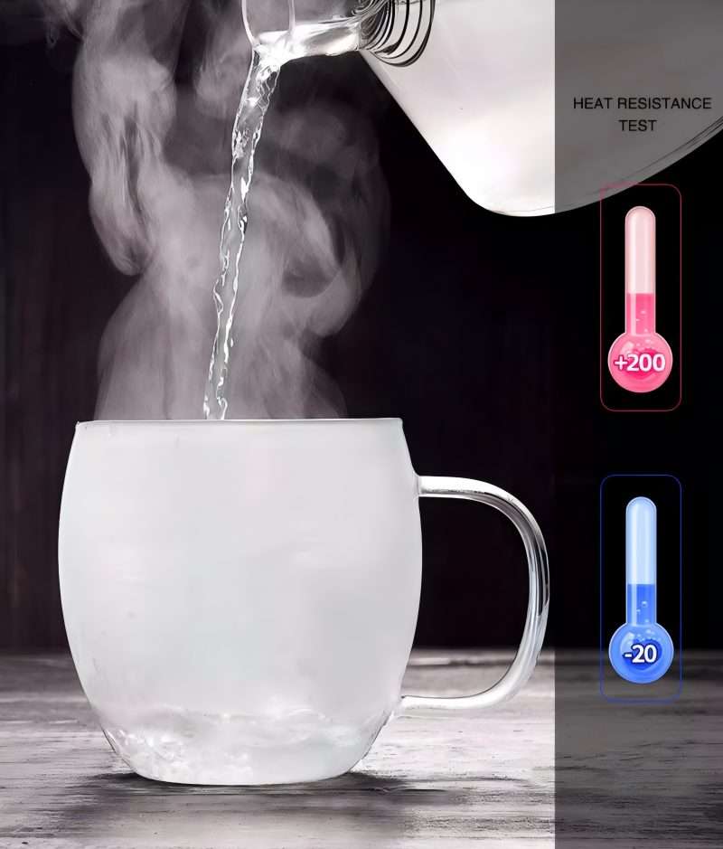 Heat-Resistant High Borosilicate Glass Pots with Built-In Glass Infuser, Multiple Styles & Capacities, Ideal for Tea & Coffee (8)