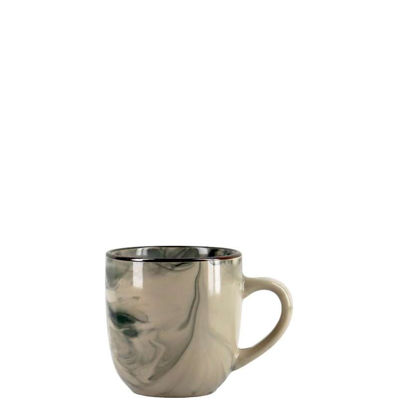 Marble‑Effect Glazed Stoneware Set (1)