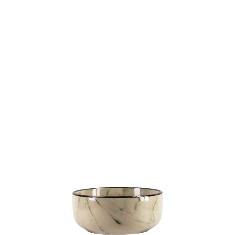 Marble‑Effect Glazed Stoneware Set (2)