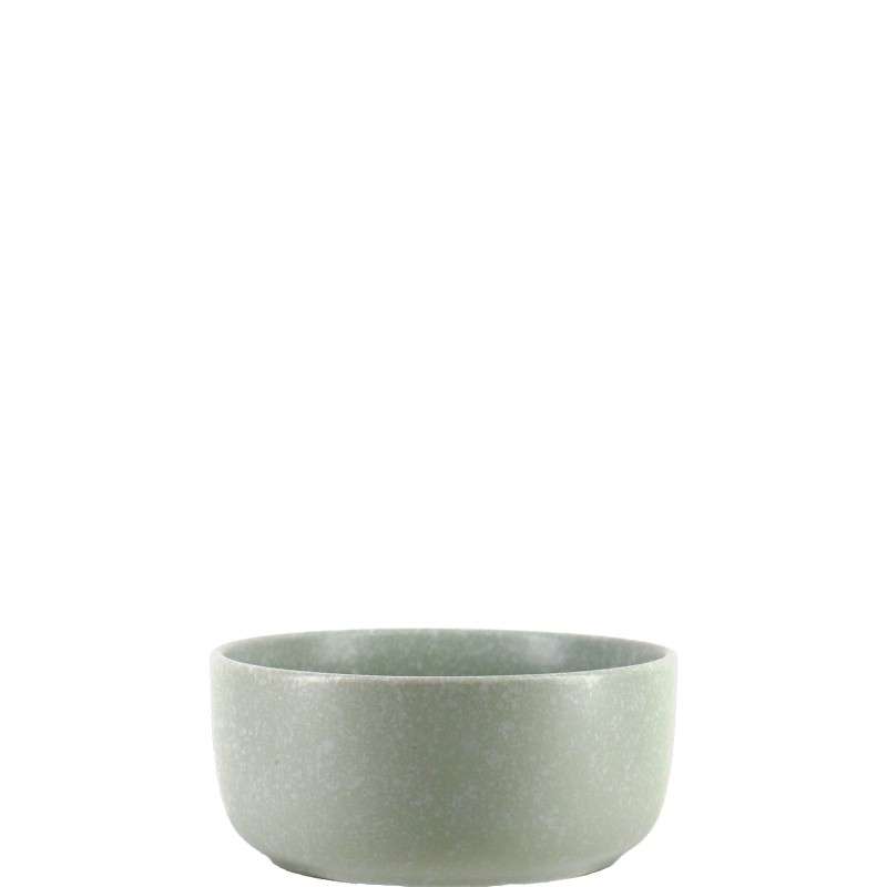 Mint‑Green Speckled Stoneware Set (2)