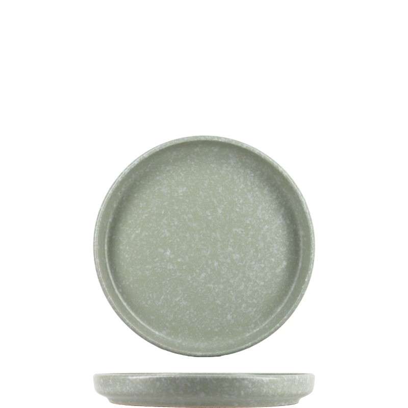 Mint‑Green Speckled Stoneware Set (3)