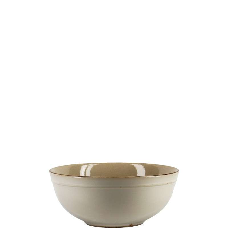 Off‑White Glazed Stoneware Set (1)
