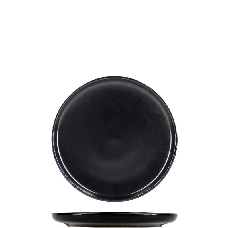 Solid Black Matte Stoneware Set (3)